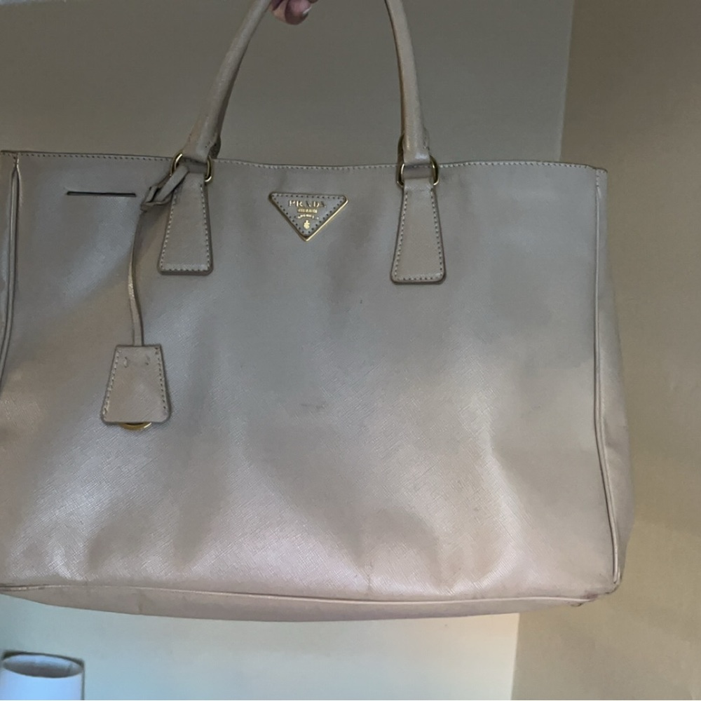 PRADA galleria saffiano large leather tote bag - Picture 3 of 6